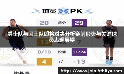 爵士队与国王队即将对决分析赛前形势与关键球员表现展望